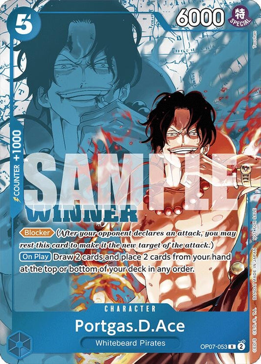 Image for Portgas.D.Ace (Winner Pack 2024 Oct.-Dec.) (OP07-053) (One Piece Promotion Cards) - One Piece Card Game