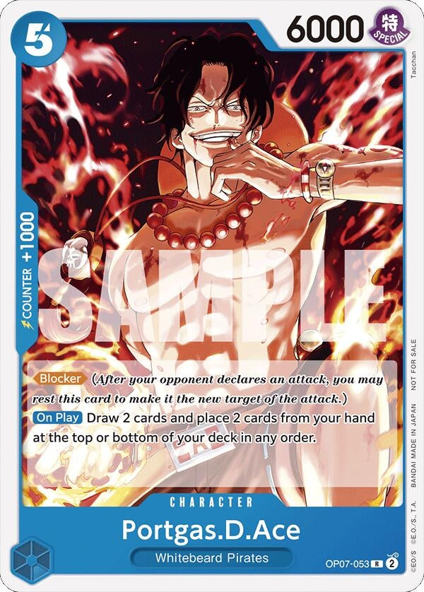 Image for Portgas.D.Ace (Tournament Pack 2024 Oct.-Dec.) (OP07-053) (One Piece Promotion Cards) - One Piece Card Game