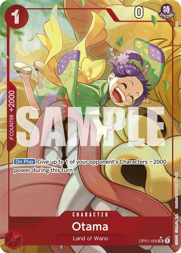 Image for Otama (Alternate Art) (OP01-006) (Premium Booster -The Best-) - One Piece Card Game