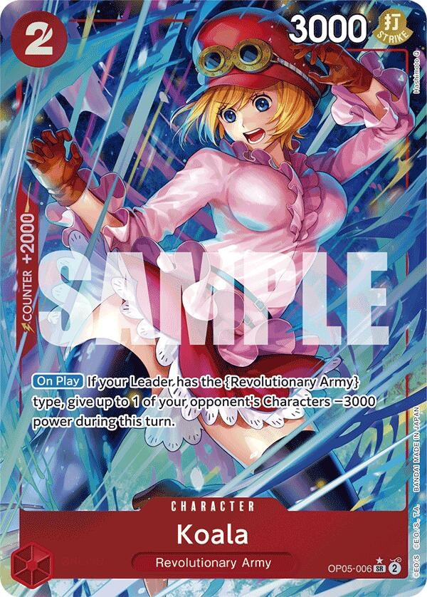 Image for Koala (Alternate Art) (OP05-006) (Premium Booster -The Best-) - One Piece Card Game