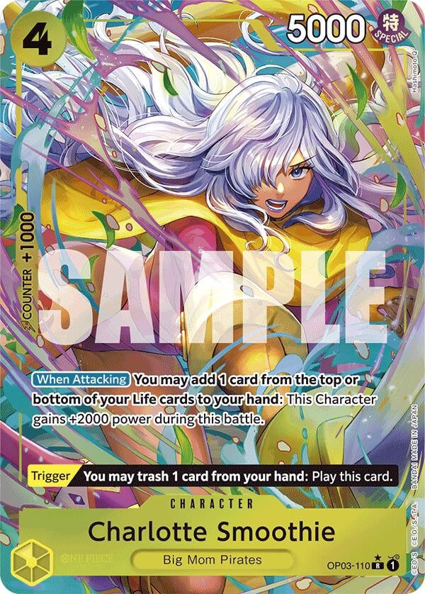 Image for Charlotte Smoothie (Alternate Art) (OP03-110) (Premium Booster -The Best-) - One Piece Card Game