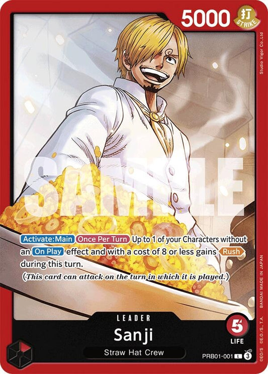 Image for Sanji (PRB01-001) (PRB01-001) (Premium Booster -The Best-) - One Piece Card Game
