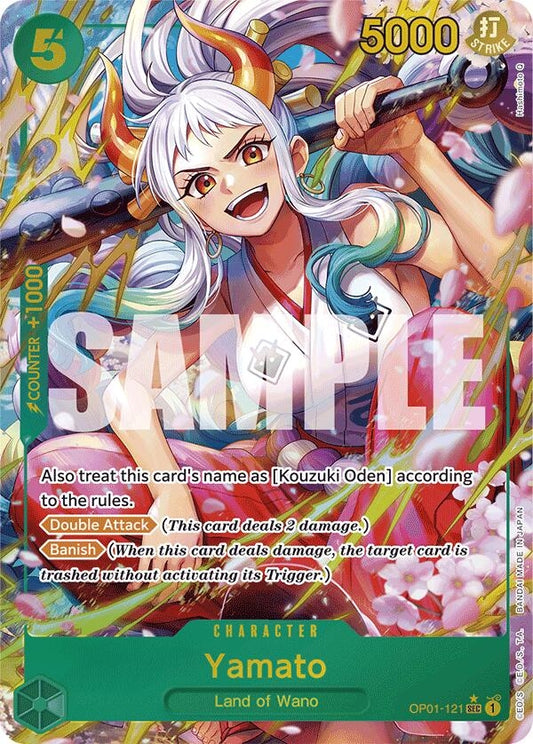 Image for Yamato (OP01-121) (Alternate Art) (OP01-121) (Premium Booster -The Best-) - One Piece Card Game