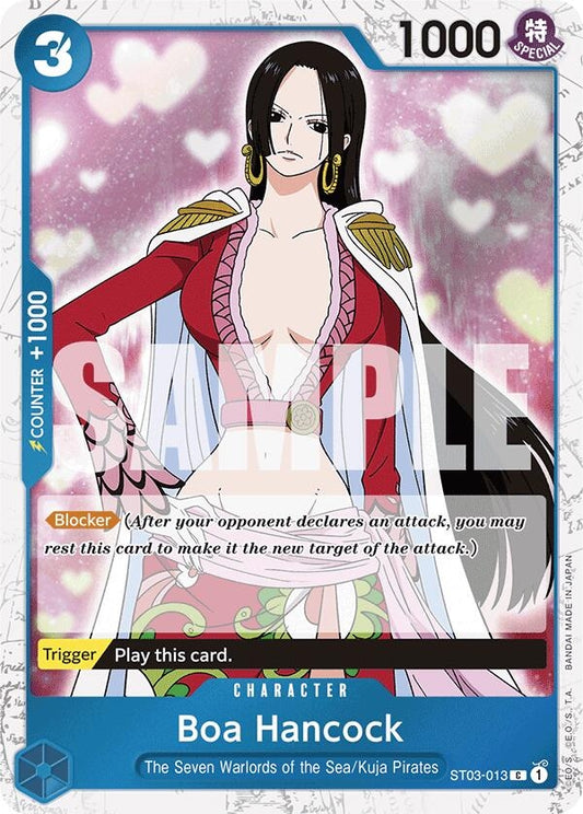 Image for Boa Hancock (ST03-013) (Jolly Roger Foil) (ST03-013) (Premium Booster -The Best-) - One Piece Card Game