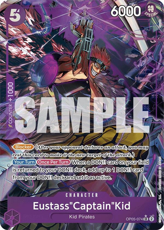 Image for Eustass"Captain"Kid (OP05-074) (Alternate Art) (OP05-074) (Premium Booster -The Best-) - One Piece Card Game