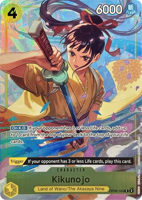 Image for Kikunojo (Premium Card Collection -Best Selection Vol. 2-) (OP06-104) (One Piece Promotion Cards) - One Piece Card Game