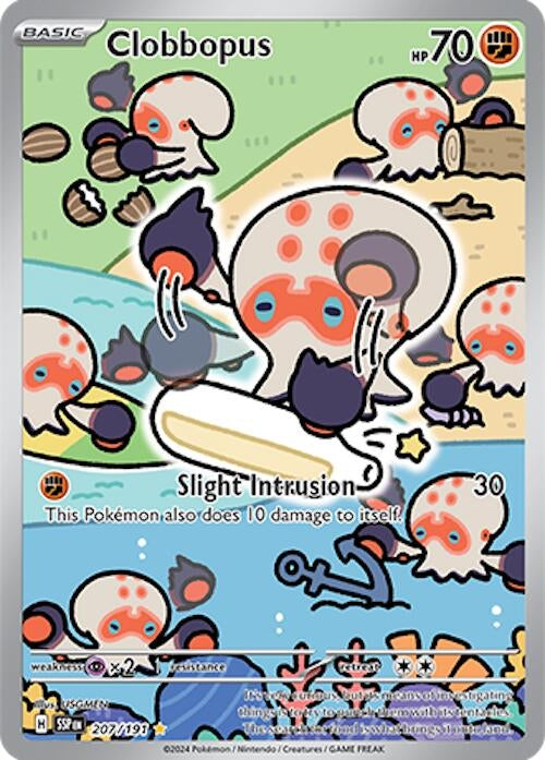 Image for Clobbopus (207/191) (SV08: Surging Sparks) - Pokemon