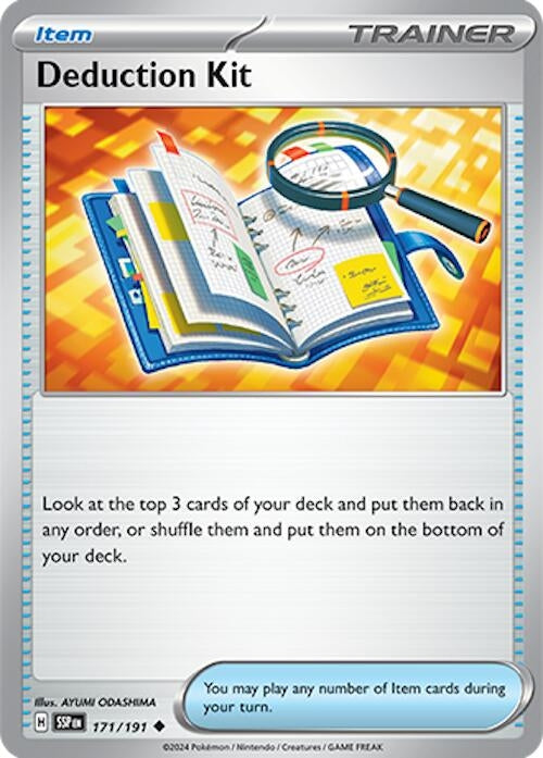 Deduction Kit (171/191) (SV08: Surging Sparks)