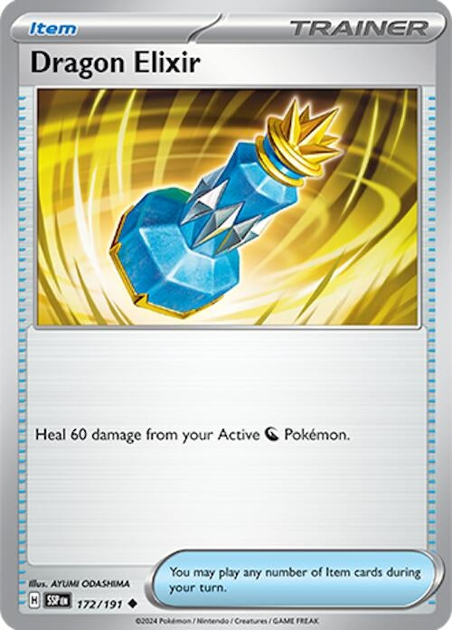 Image for Dragon Elixir (172/191) (SV08: Surging Sparks) - Pokemon