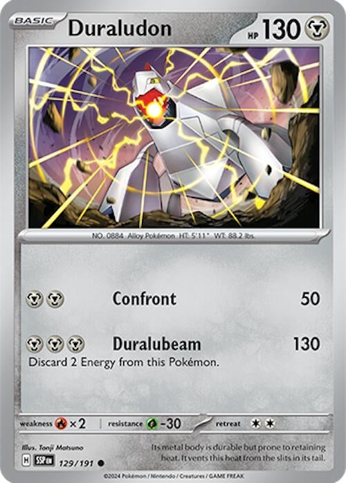 Image for Duraludon (129/191) (SV08: Surging Sparks) - Pokemon