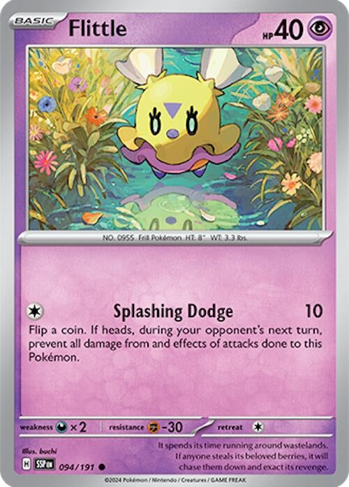Image for Flittle (094/191) (SV08: Surging Sparks) - Pokemon