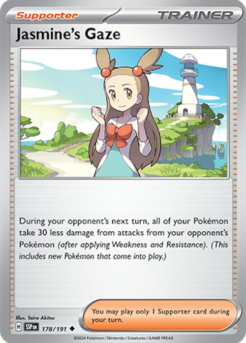 Image for Jasmine's Gaze (178/191) (SV08: Surging Sparks) - Pokemon