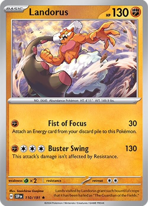 Image for Landorus (110/191) (SV08: Surging Sparks) - Pokemon