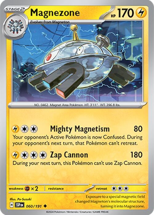 Image for Magnezone (060/191) (SV08: Surging Sparks) - Pokemon