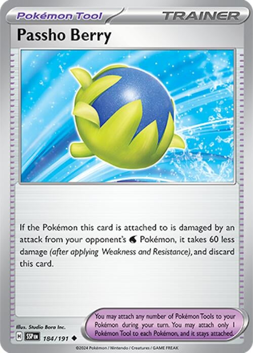 Image for Passho Berry (184/191) (SV08: Surging Sparks) - Pokemon
