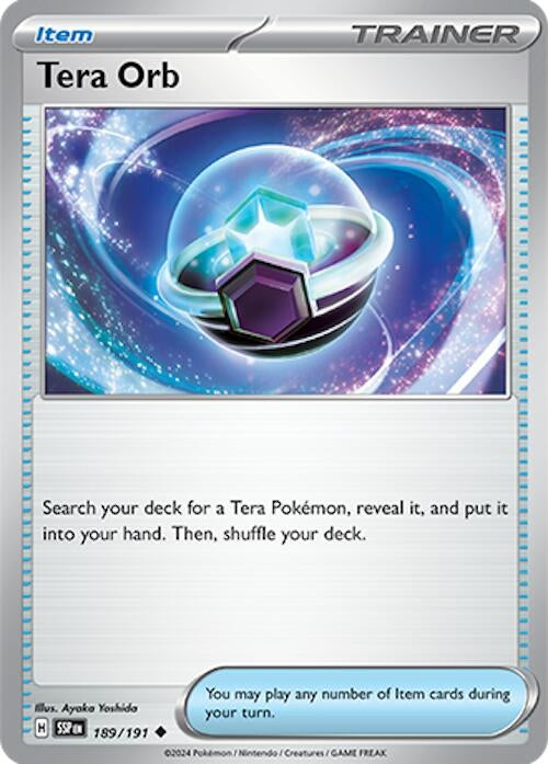 Image for Tera Orb (189/191) (SV08: Surging Sparks) - Pokemon