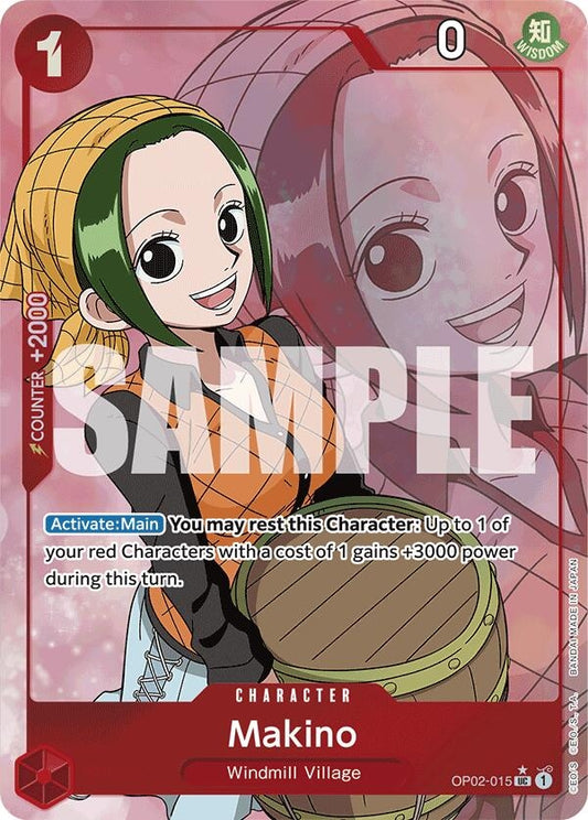 Image for Makino (Full Art) (OP02-015) (Premium Booster -The Best-) - One Piece Card Game