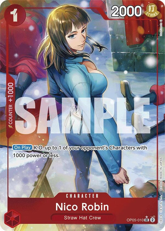 Image for Nico Robin (Full Art) (OP05-010) (Premium Booster -The Best-) - One Piece Card Game