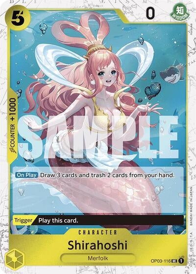 Image for Shirahoshi (OP03-116) (Jolly Roger Foil) (OP03-116) (Premium Booster -The Best-) - One Piece Card Game