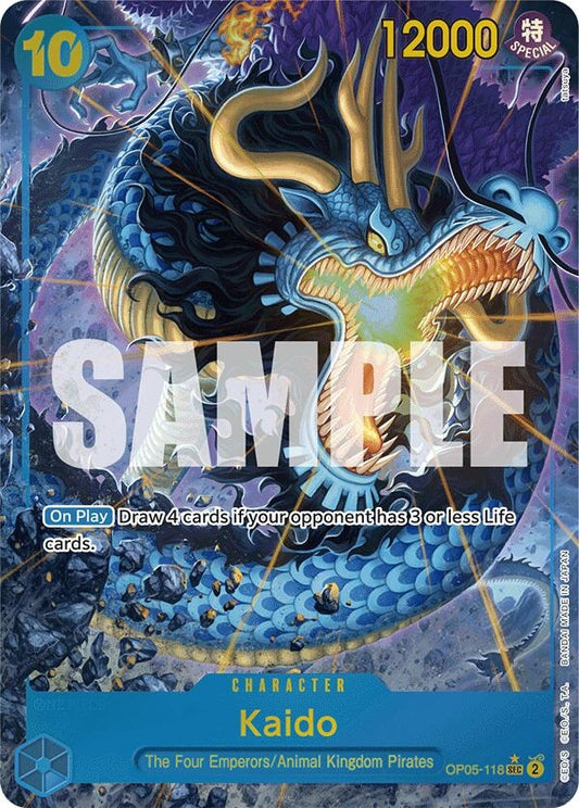 Image for Kaido (OP05-118) (Alternate Art) (OP05-118) (Premium Booster -The Best-) - One Piece Card Game