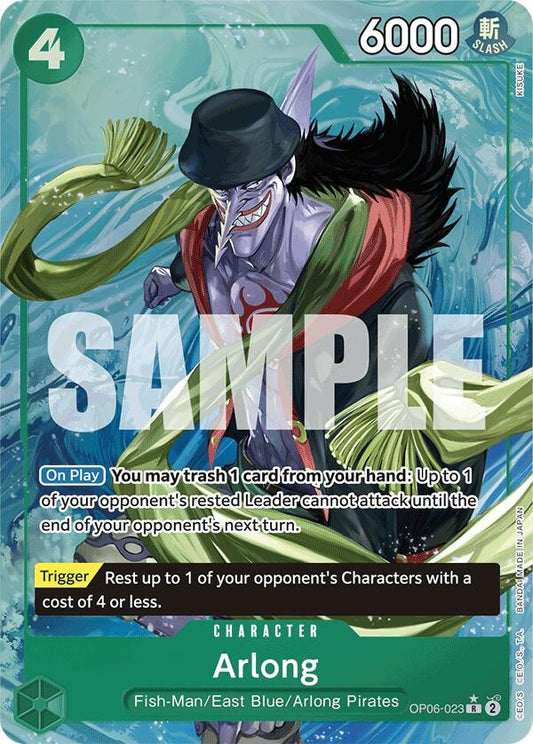 Image for Arlong (Alternate Art) (OP06-023) (Premium Booster -The Best-) - One Piece Card Game