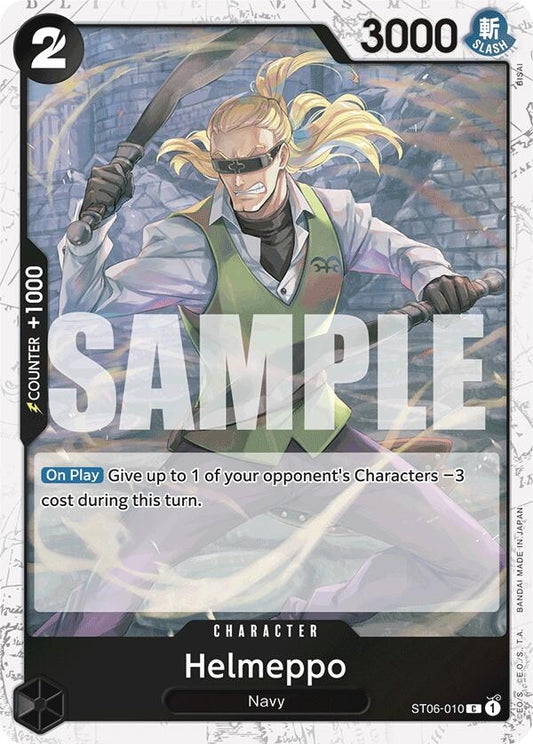Image for Helmeppo (Jolly Roger Foil) (ST06-010) (Premium Booster -The Best-) - One Piece Card Game