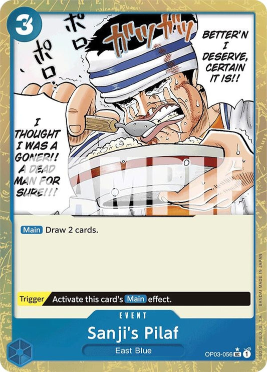 Image for Sanji's Pilaf (Textured Foil) (OP03-056) (Premium Booster -The Best-) - One Piece Card Game