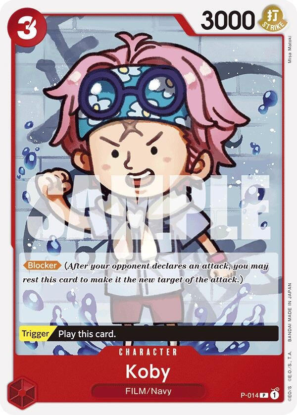 Image for Koby (Reprint) (P-014) (Premium Booster -The Best-) - One Piece Card Game