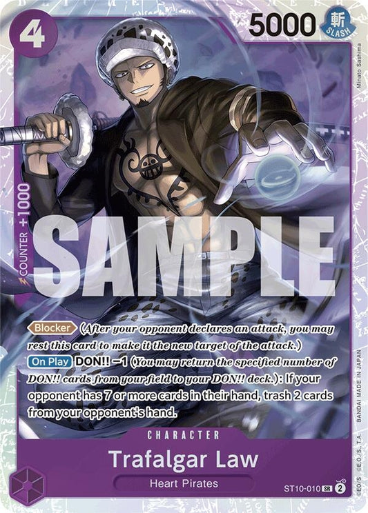 Image for Trafalgar Law (ST10-010) (Reprint) (ST10-010) (Premium Booster -The Best-) - One Piece Card Game