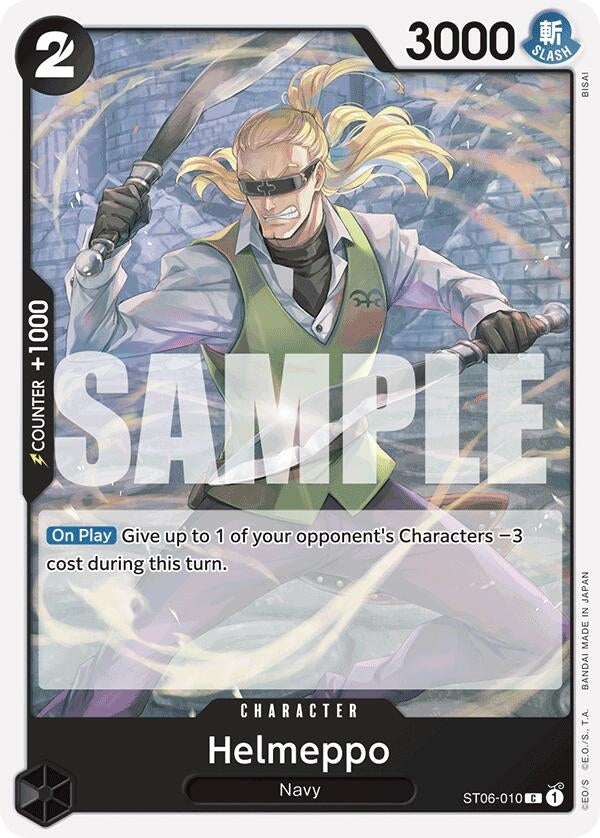 Image for Helmeppo (Reprint) (ST06-010) (Premium Booster -The Best-) - One Piece Card Game
