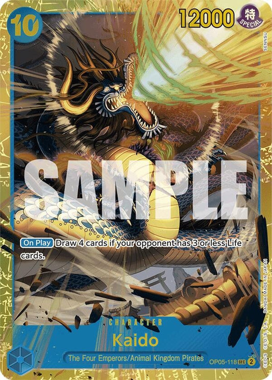 Image for Kaido (OP05-118) (Reprint) (OP05-118) (Premium Booster -The Best-) - One Piece Card Game