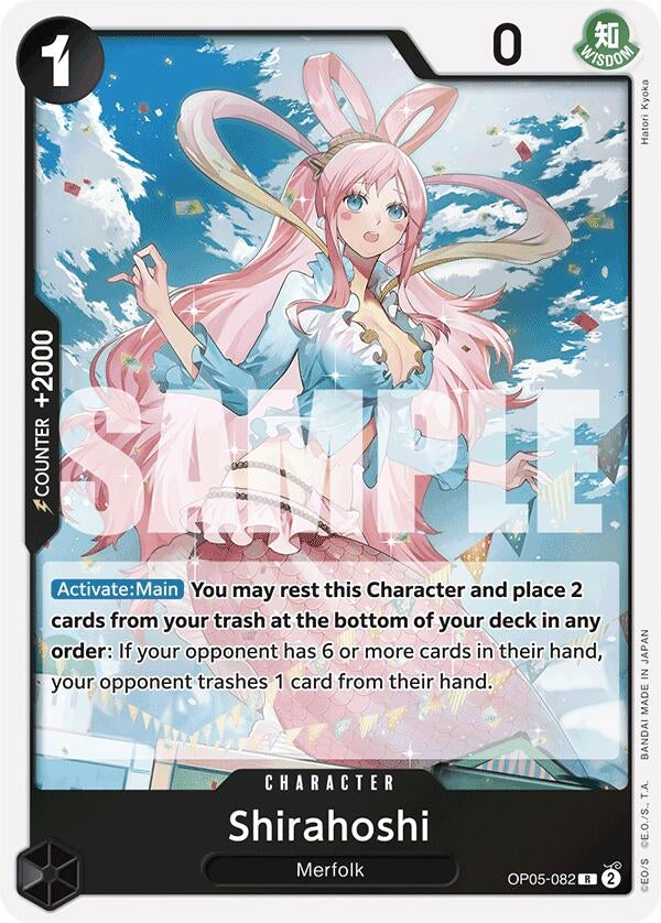 Image for Shirahoshi (OP05-082) (Reprint) (OP05-082) (Premium Booster -The Best-) - One Piece Card Game