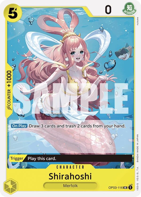 Image for Shirahoshi (OP03-116) (Reprint) (OP03-116) (Premium Booster -The Best-) - One Piece Card Game