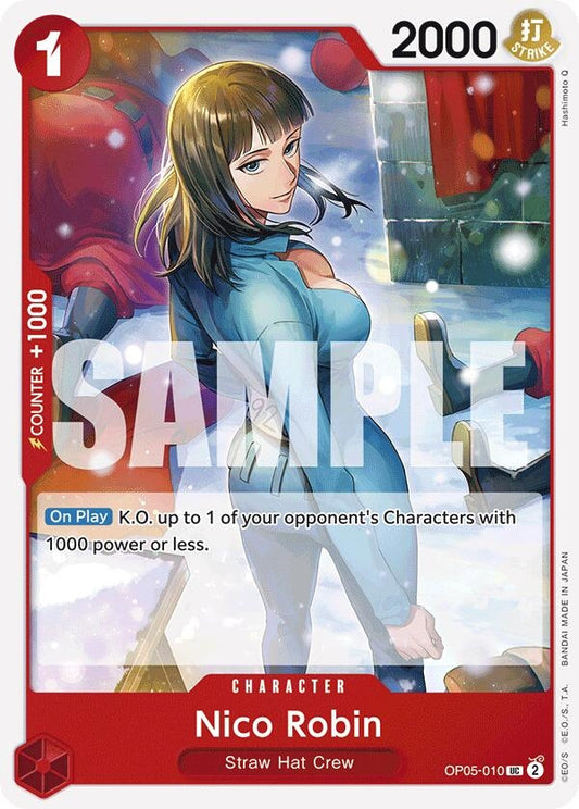 Image for Nico Robin (Reprint) (OP05-010) (Premium Booster -The Best-) - One Piece Card Game