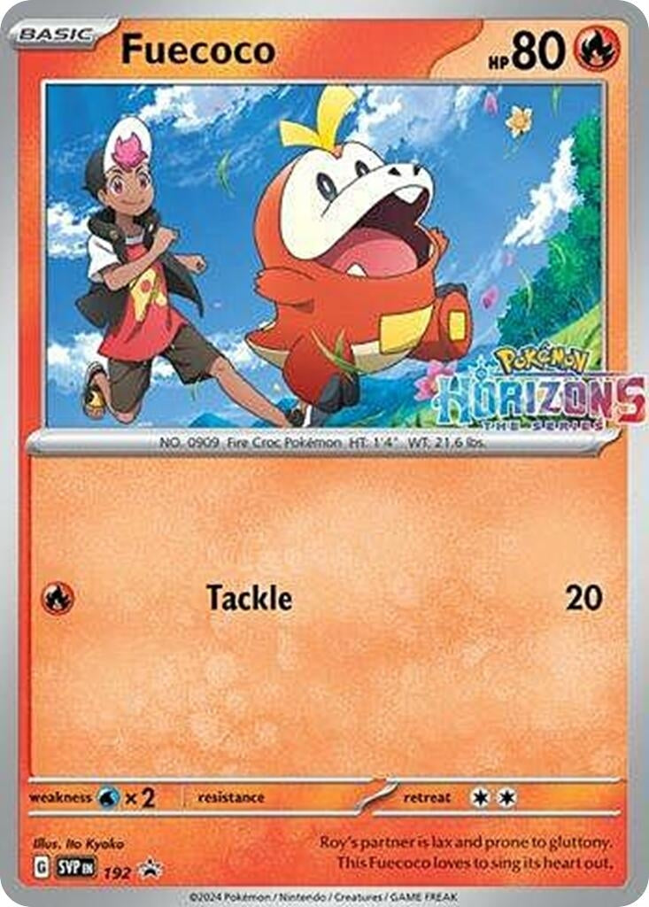 Image for Fuecoco (192) (SV: Scarlet & Violet Promo Cards) - Pokemon