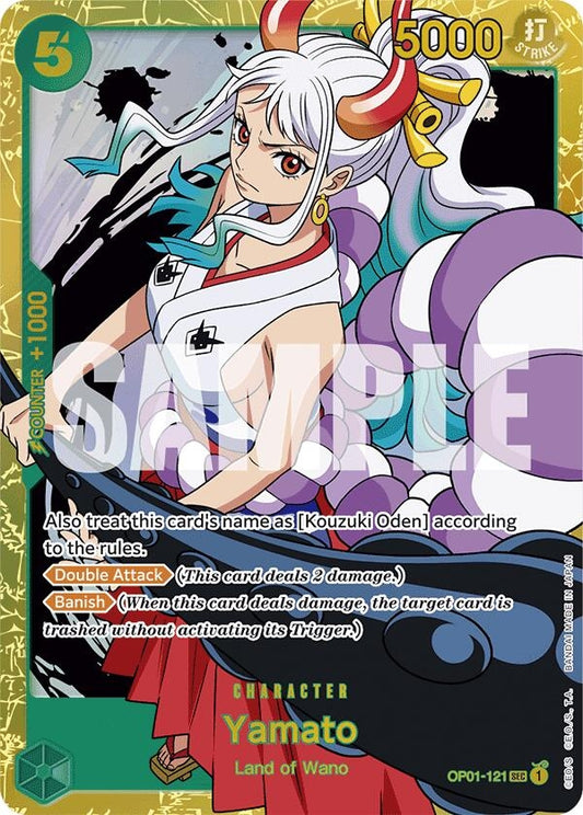 Image for Yamato (OP01-121) (Reprint) (OP01-121) (Premium Booster -The Best-) - One Piece Card Game