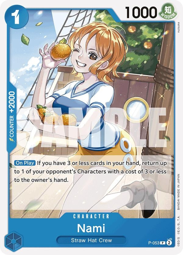 Image for Nami (P-053) (Reprint) (P-053) (Premium Booster -The Best-) - One Piece Card Game