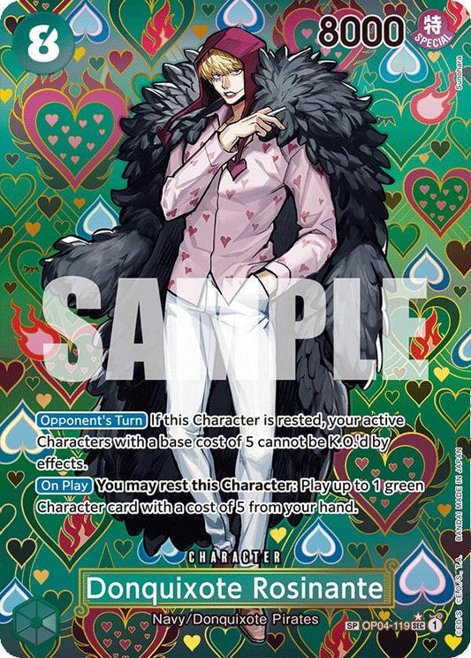 Image for Donquixote Rosinante (SP) (OP04-119) (Emperors in the New World) - One Piece Card Game