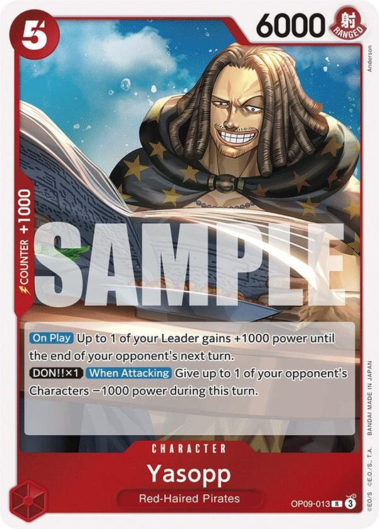 Image for Yasopp (OP09-013) (Emperors in the New World) - One Piece Card Game