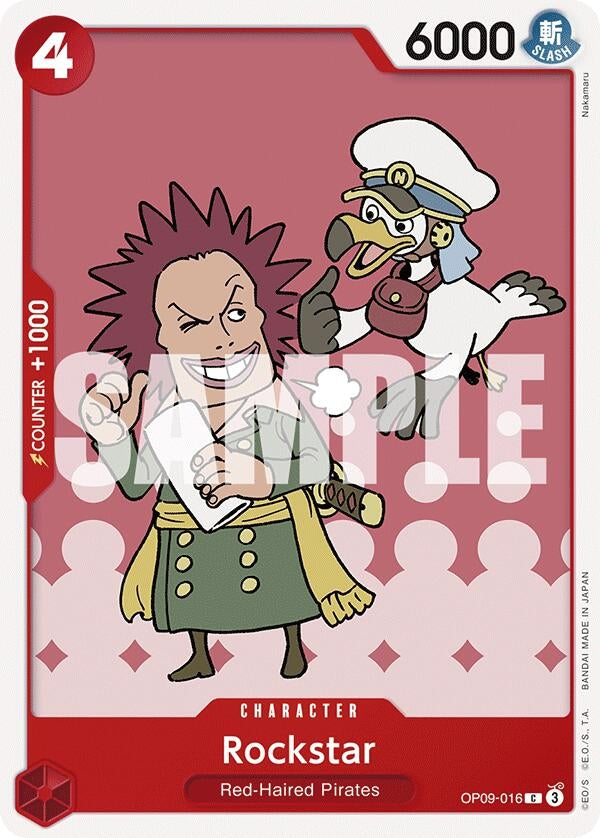 Image for Rockstar (OP09-016) (Emperors in the New World) - One Piece Card Game