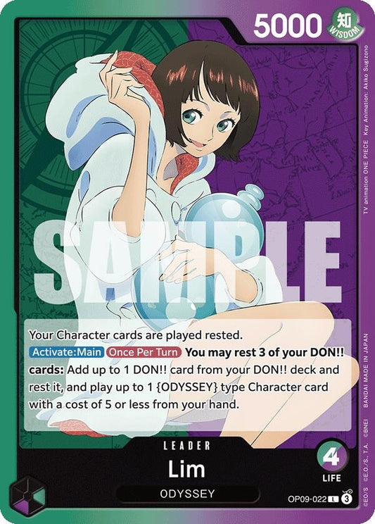 Image for Lim (022) (OP09-022) (Emperors in the New World) - One Piece Card Game