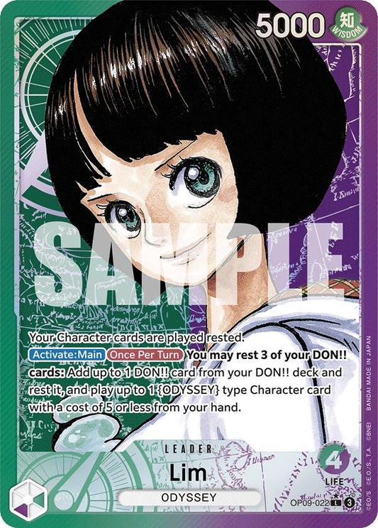 Image for Lim (022) (Parallel) (OP09-022) (Emperors in the New World) - One Piece Card Game