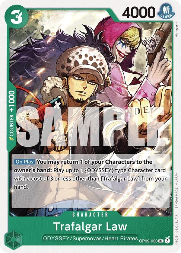 Image for Trafalgar Law (OP09-030) (Emperors in the New World) - One Piece Card Game