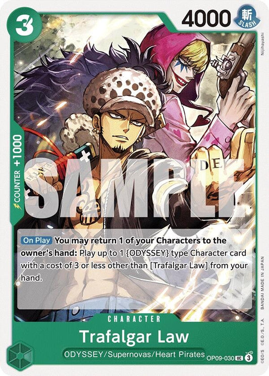 Image for Trafalgar Law (OP09-030) (Emperors in the New World) - One Piece Card Game