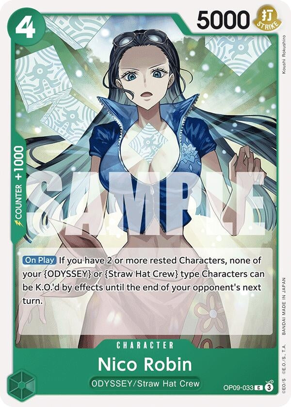 Image for Nico Robin (033) (OP09-033) (Emperors in the New World) - One Piece Card Game