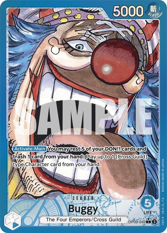 Image for Buggy (042) (Parallel) (OP09-042) (Emperors in the New World) - One Piece Card Game