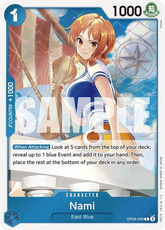 Image for Nami (050) (OP09-050) (Emperors in the New World) - One Piece Card Game