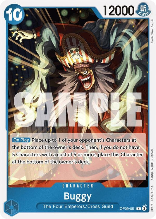 Image for Buggy (051) (OP09-051) (Emperors in the New World) - One Piece Card Game