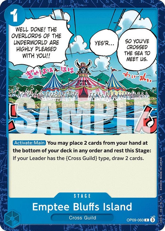 Image for Emptee Bluffs Island (OP09-060) (Emperors in the New World) - One Piece Card Game
