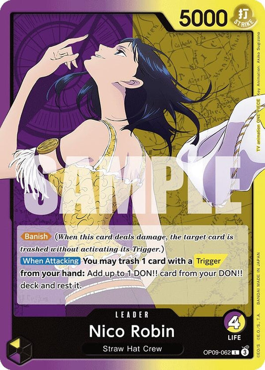 Image for Nico Robin (062) (OP09-062) (Emperors in the New World) - One Piece Card Game
